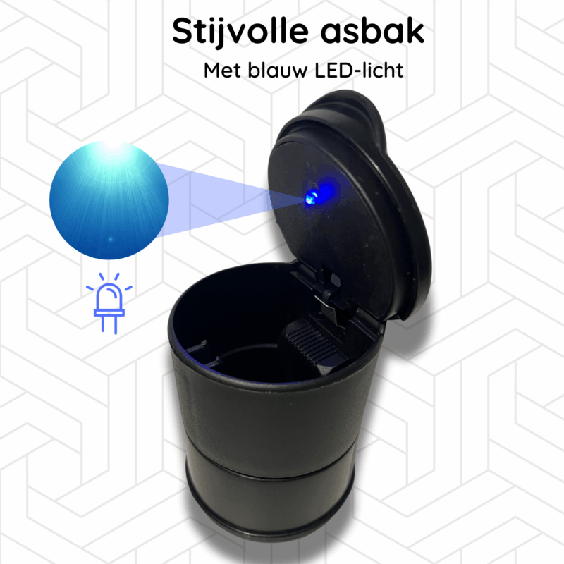Auto Asbak met Led Light - Afbeelding 3