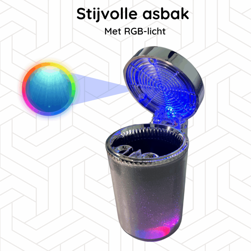 Auto Asbak met Led Light - Afbeelding 8