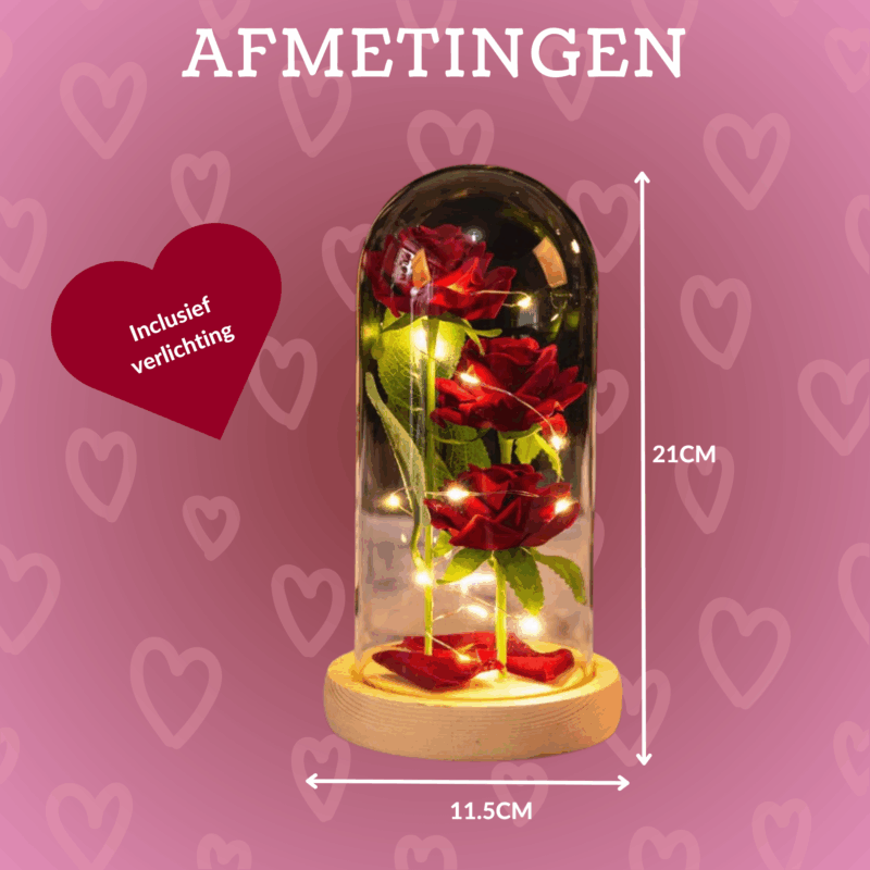Eeuwige roos Cadeau - Afbeelding 2