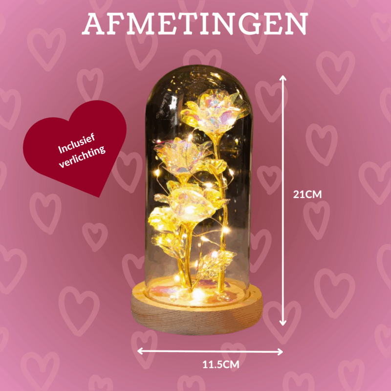 Eeuwige roos Cadeau - Afbeelding 4