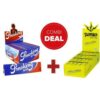 Smoking Blue King Size + Jumbo Yellow Mellow Filter Tips Combi Deal