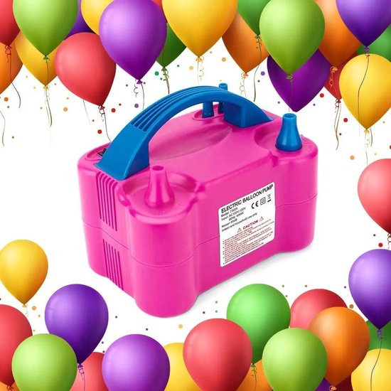 Elektrische Ballonnenpomp - Ballon Inflator Elektrische Luchtpomp - Ballonnen Blaasapparaat Pomp - Afbeelding 7