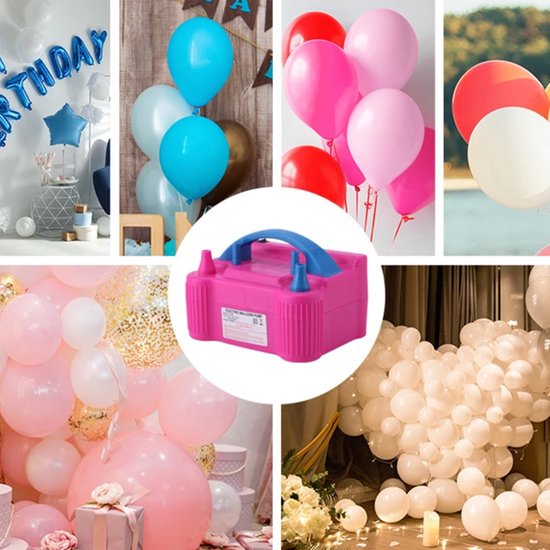 Elektrische Ballonnenpomp - Ballon Inflator Elektrische Luchtpomp - Ballonnen Blaasapparaat Pomp - Afbeelding 5